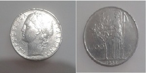 100 Lira Italy Steel 