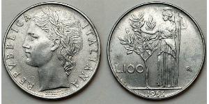 100 Lira Italy Steel 