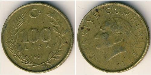 100 Lira Turchia (1923 - )  