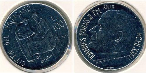 100 Lira Vatikan (1926-)  