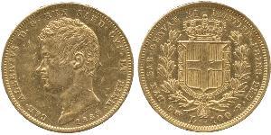 100 Lira Italian city-states 金 