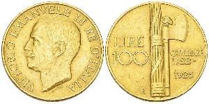 100 Lira 意大利王國 (1861-1946) 金 