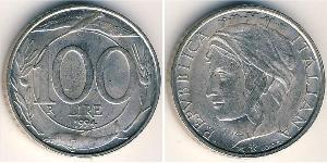 100 Lira 意大利 銅/镍 