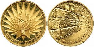 100 Lirot Израиль (1948 - ) Золото 