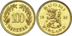 100 Mark Finlande (1917 - ) Or 