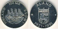 100 Mark Finnland (1917 - ) Silber 