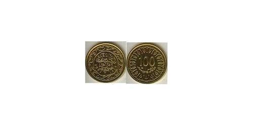 100 Millieme Tunisie Cuivre 