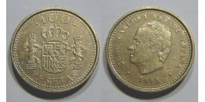 100 Peseta Reino de España (1976 - ) Bronze/Aluminium Juan Carlos I (1938 - )