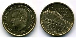 100 Peseta Reino de España (1976 - ) Kupfer/Nickel/Zink Juan Carlos I (1938 - )