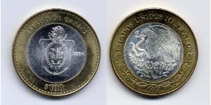100 Peso Mexique (1867 - ) Bilame 