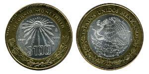 100 Peso Mexique (1867 - ) Bilame 