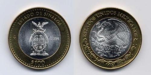 100 Peso Mexique (1867 - ) Bilame 