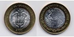100 Peso 墨西哥 Bimetal 