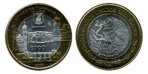 100 Peso Mexiko (1867 - ) Bimetall 