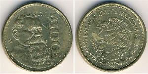 100 Peso Messico (1867 - ) Bronzo 