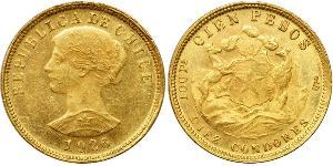 100 Peso Cile Oro 
