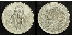 100 Peso Estados Unidos Mexicanos (1846 - 1863) Plata 