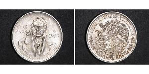 100 Peso Second Federal Republic of Mexico (1846 - 1863) Silber 