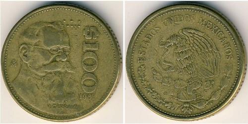 100 Peso 墨西哥  