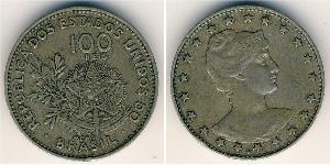 100 Reis Brésil Cuivre/Nickel 