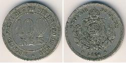 100 Reis Empire of Brazil (1822-1889) Kupfer/Nickel 