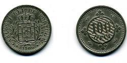 100 Reis Kingdom of Portugal (1139-1910) Kupfer/Nickel  Karl I. von Portugal (1863-1908)
