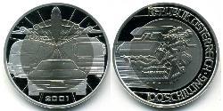 100 Shilling Republic of Austria (1955 - ) Argent-Titane 