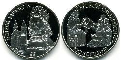 100 Shilling Republic of Austria (1955 - ) Argento 