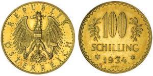 100 Shilling Première République d
