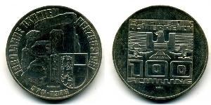 100 Shilling Republik Österreich (1955 - ) Silber 