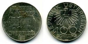 100 Shilling Republik Österreich (1955 - ) Silber 