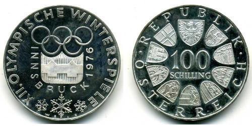 100 Shilling Republik Österreich (1955 - ) Silber 