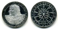 100 Shilling Republic of Austria (1955 - ) Silver 