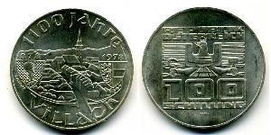 100 Shilling Republic of Austria (1955 - ) Silver 