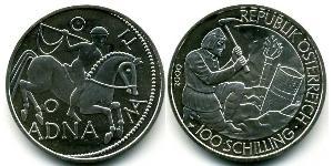 100 Shilling Republic of Austria (1955 - ) Silver 