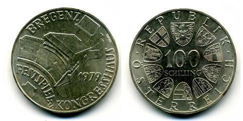 100 Shilling Republic of Austria (1955 - ) Silver 