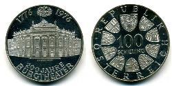 100 Shilling 奥地利 銀 