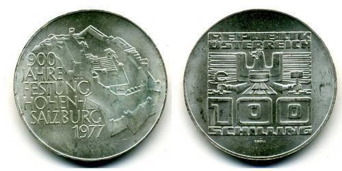 100 Shilling 奥地利 銀 