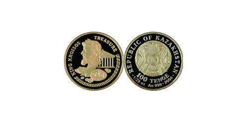 100 Tenge Kasachstan (1991 - ) Gold 