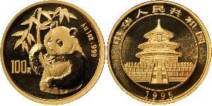 100 Yuan Cina Oro 