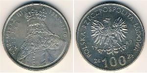 100 Zloty Volksrepublik Polen (1952-1990) Kupfer/Nickel 