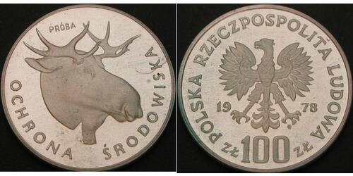 100 Zloty Polonia Plata 