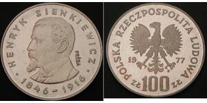 100 Zloty Polen Silber 