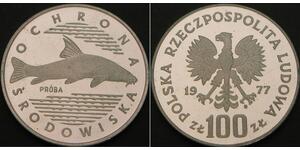 100 Zloty Polen Silber 