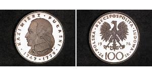 100 Zloty Polen Silber 