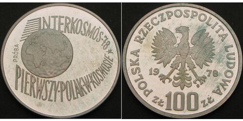 100 Zloty Polen Silber 