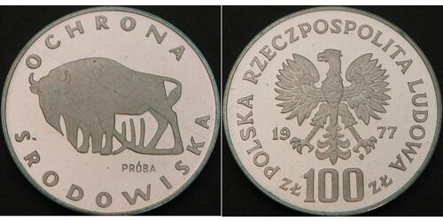 100 Zloty Polen Silber 