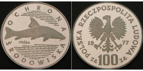100 Zloty Polen Silber 