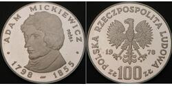 100 Zloty 波兰 銀 