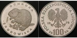 100 Zloty 波兰 銀 